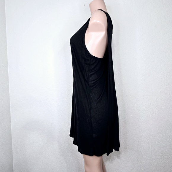 Alexander Wang Black Tunic or Dress Tencel Sleeveless - Picture 2 of 7